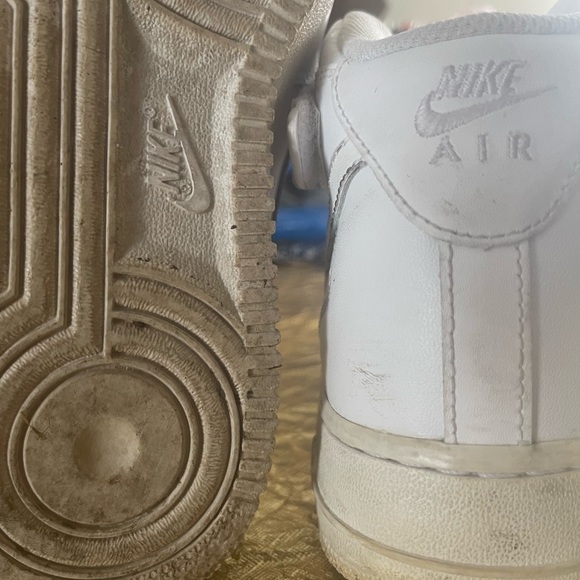 White OG, vintage Air Jordan Nike size 9 high top - Picture 8 of 14